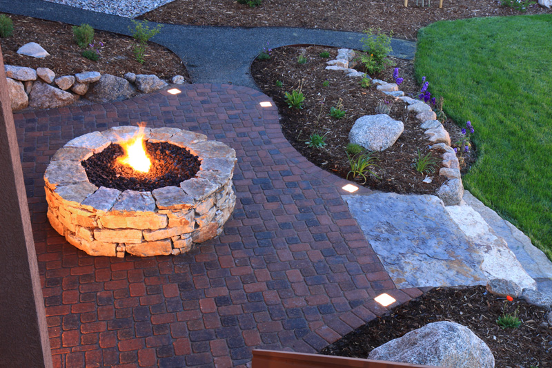 Paver Lighting in Palm Beach County by PaverPro Florida 